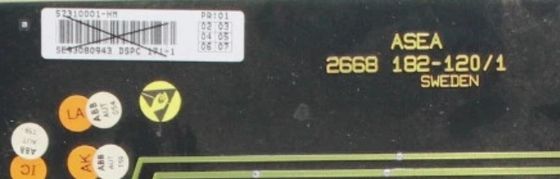 DSPC 171 57310001-CC ABB Processor Unit 234mm Net Width