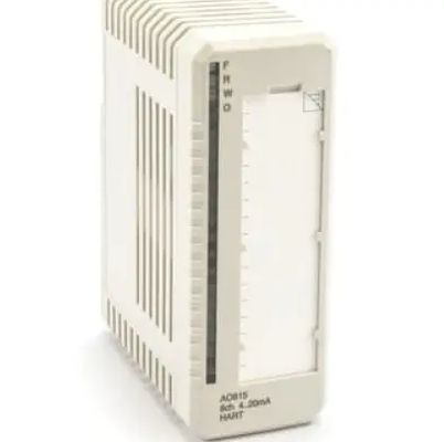 ABB AO815 Analog Output Module with 4-20mA Output 120mm Length and 160mm Width HART 8 Channels