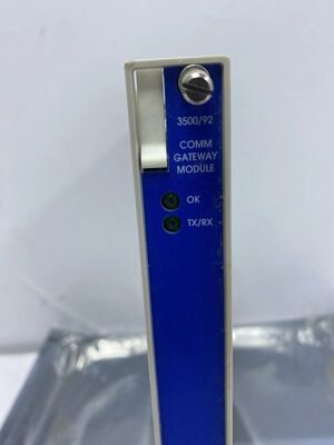 Bently Nevada 3500/92 Communication Gateway Module with High-Speed Data Forwarding Fault Warning and LED Status Indicators