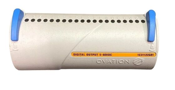 Westinghouse Ovation 1C31122G01 16-Channel Digital Output Module with 5-60VDC Range and IP67 Protection